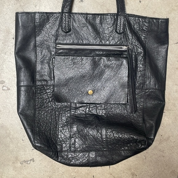 NWOT Day & Mood 100% Genuine Leather Handbag Tote - Picture 2 of 9